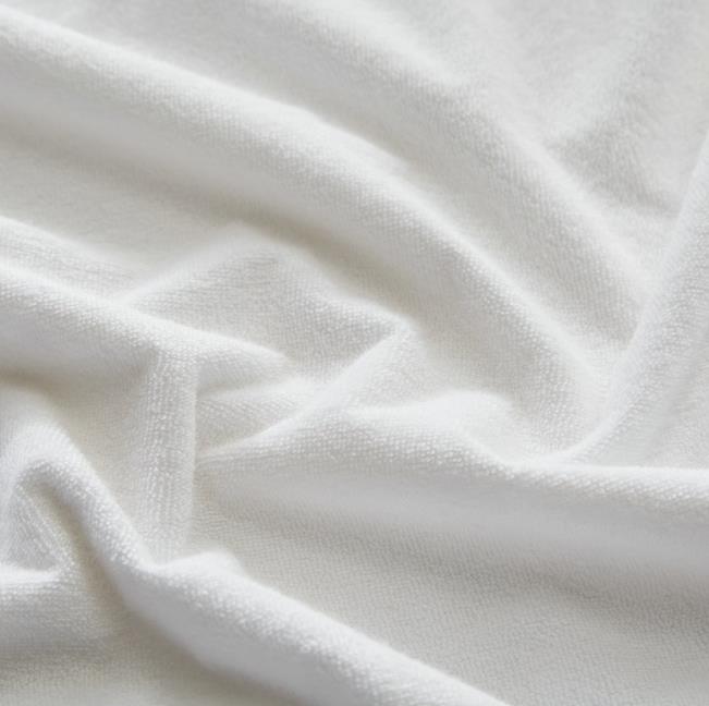 White terry cloth bed sheet Bed Sheet Manufacturer