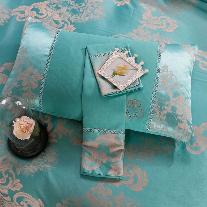 Custom design queen size bed sheet Bed Sheet Manufacturer