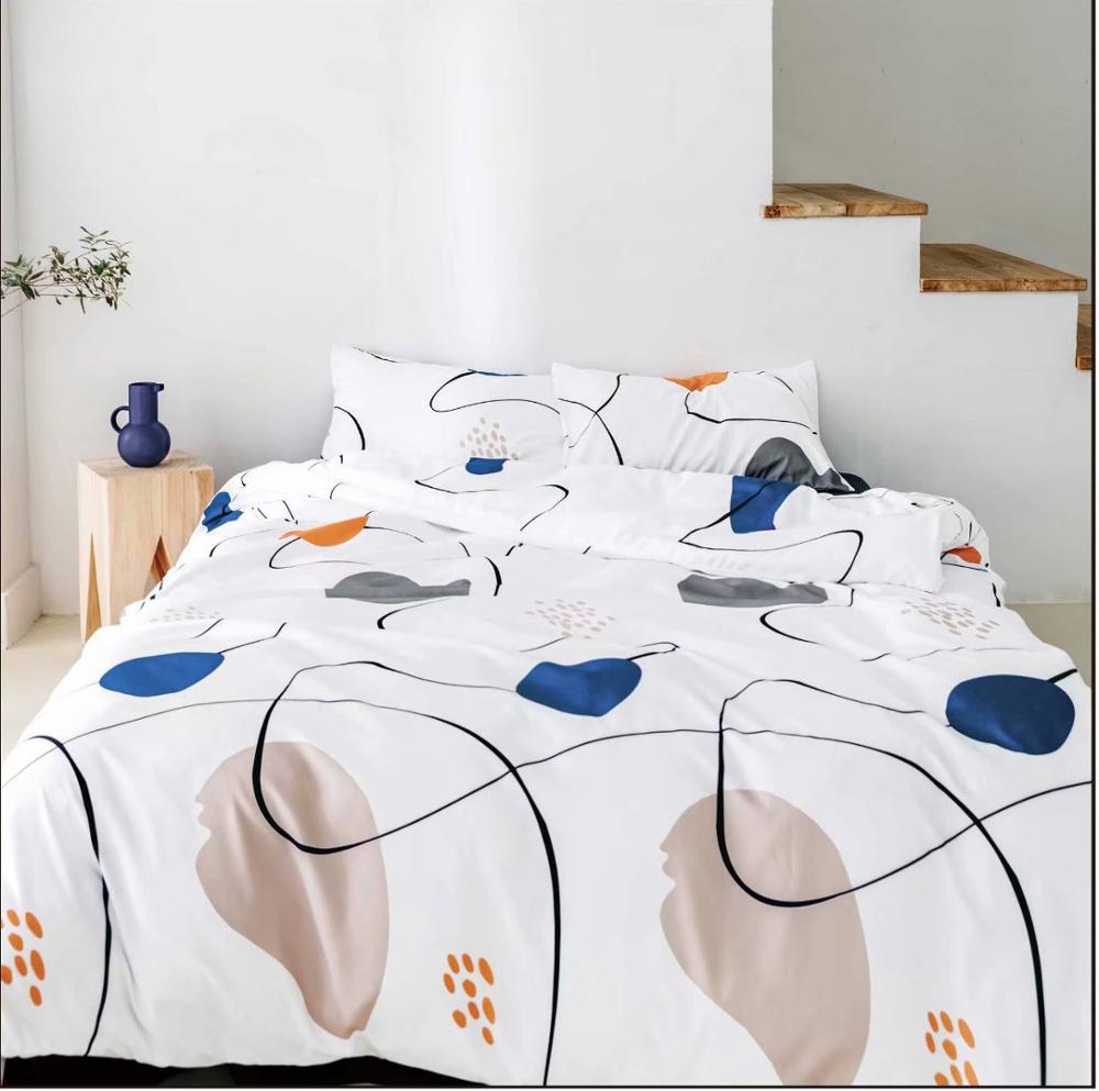 Custom size 100 cotton bed sheets Bed Sheet Manufacturer