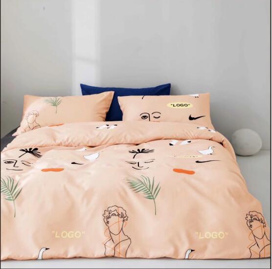 Custom size 100 cotton bed sheets Bed Sheet Manufacturer