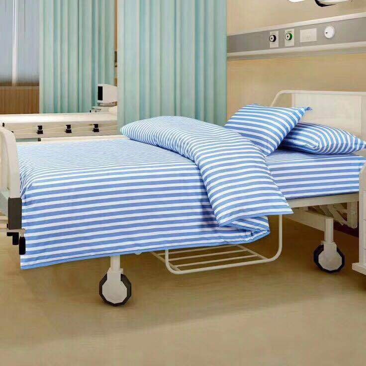 Customized 100 cotton hospital bed linen Bed Sheet Manufacturer