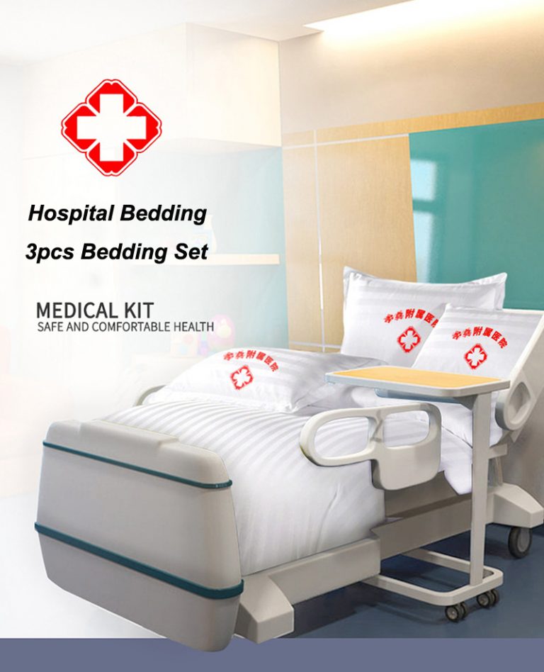 Customized 100 cotton hospital bed linen Bed Sheet Manufacturer