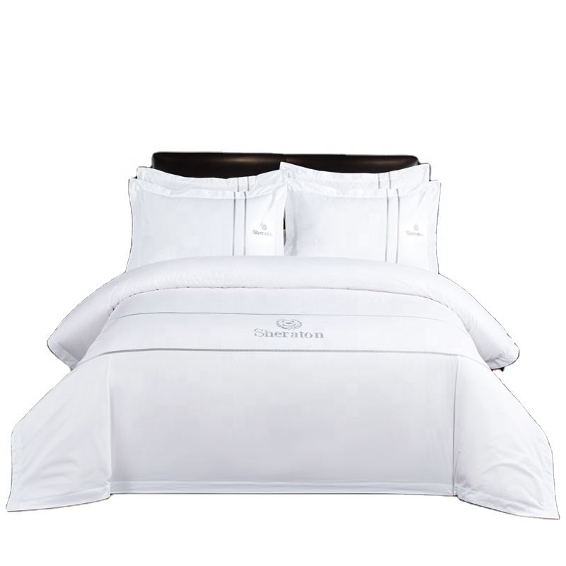 Luxury 5 star hotel bed sheet linen Bed Sheet Manufacturer
