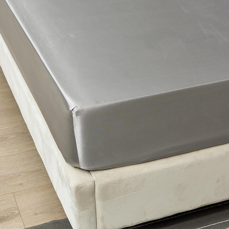 Single product polyestry silk fitted bed sheet Bed Sheet Manufacturer