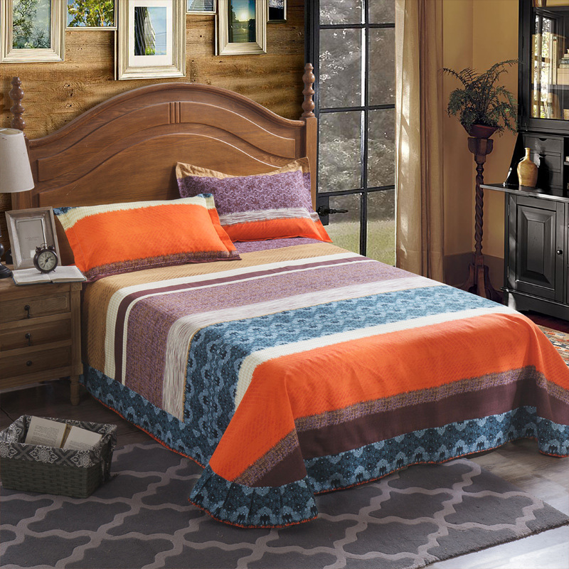 Cotton twill thickened brushed single sheets Bed Sheet Manufacturer