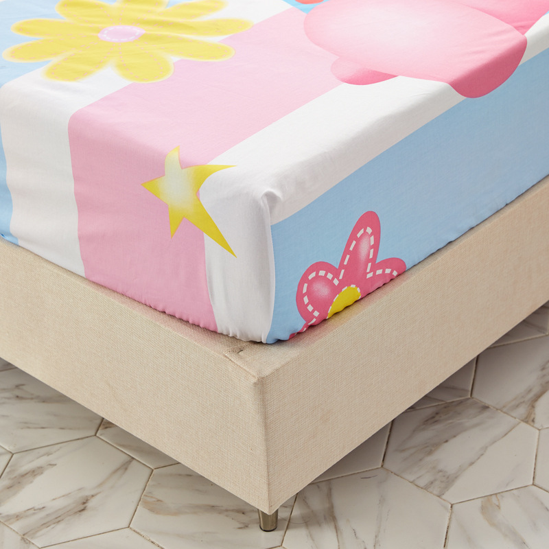 Home Textile Cotton Cartoon Bed Sheet Bed Sheet Manufacturer