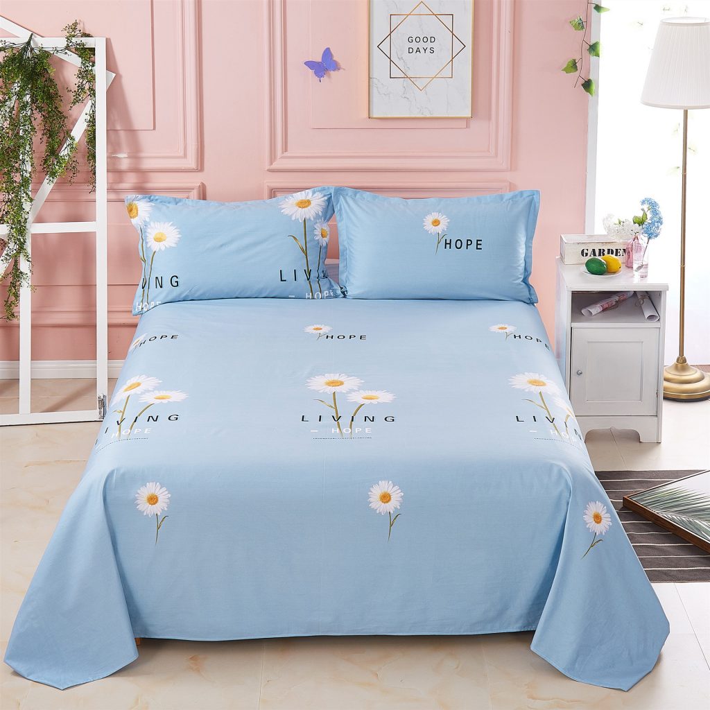 New thick four seasons cotton sheets Bed Sheet Manufacturer