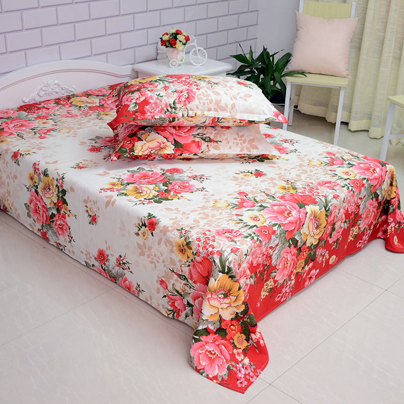Thick twill plant cashmere cotton sheets Bed Sheet Manufacturer