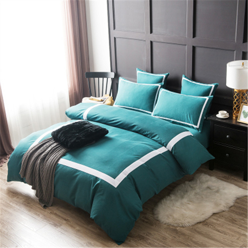 Luxury sheet hotel embroidery bed linen Bed Sheet Manufacturer