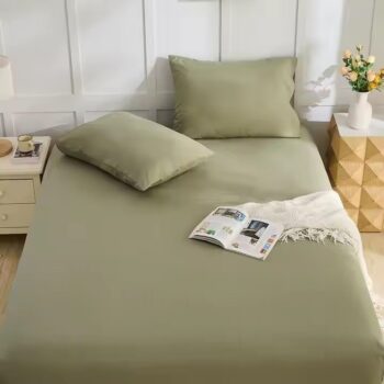 Ultra-Soft Anti-Static Breathable Fitted Sheet for Bedroom
