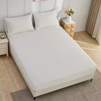 Ultra-Soft Anti-Static Breathable Fitted Sheet for Bedroom