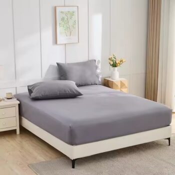 Ultra-Soft Anti-Static Breathable Fitted Sheet for Bedroom
