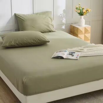 Ultra-Soft Anti-Static Breathable Fitted Sheet for Bedroom