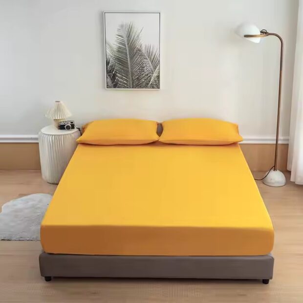 Anti-Static Fitted Sheet for Hotel and Home Use