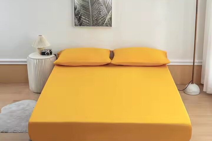 Breathable Soft Anti-Static Fitted Bed Sheet (1) Anti-Static Fitted Sheet for Hotel and Home Use