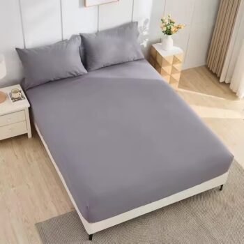 Breathable antibacterial anti-static fitted sheet in custom sizes