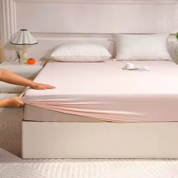 Skin-friendly anti-static fitted sheet for wholesale