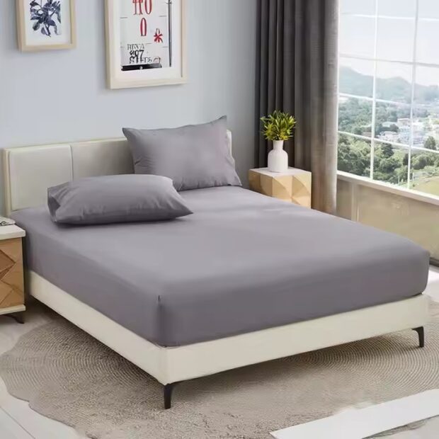 Skin-friendly anti-static fitted sheet for wholesale