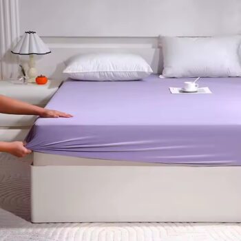 Skin-friendly anti-static fitted sheet for wholesale