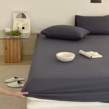 Skin-friendly anti-static fitted sheet for wholesale