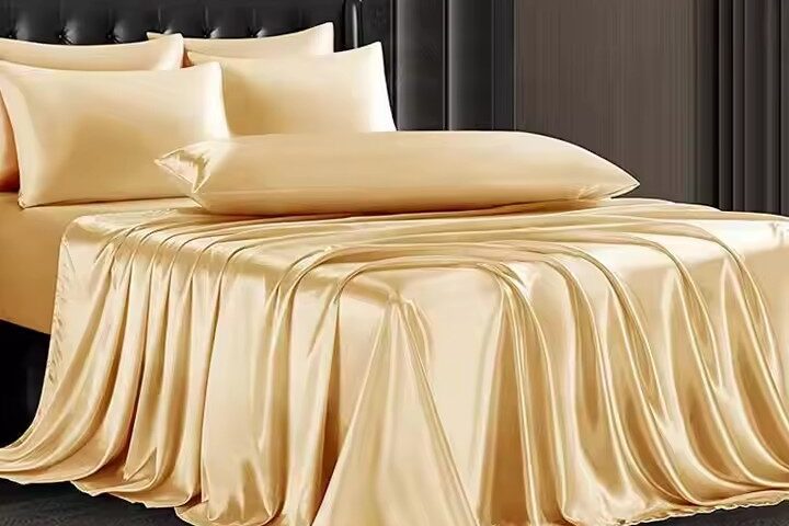 100% mulberry silk luxury bed sheets wholesale supplier