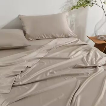 100% organic bamboo bed sheets custom design wholesale