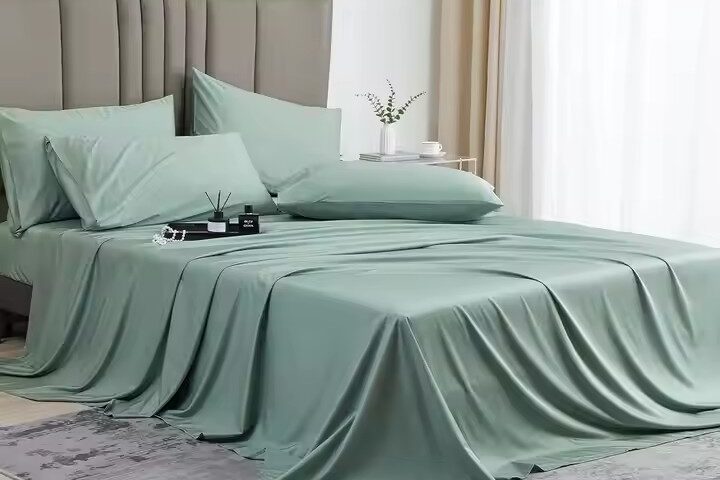 100% organic bamboo bed sheets custom design wholesale