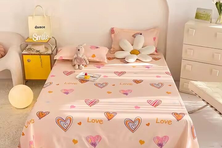 Factory Direct Wholesale Brushed Microfiber Bed Sheet – Soft & Breathable (6) Soft and durable brushed microfiber bed sheet in solid color