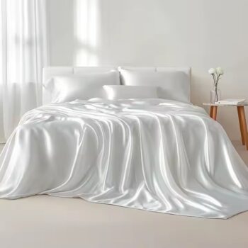 Luxury wrinkle-free polyester bed sheets wholesale