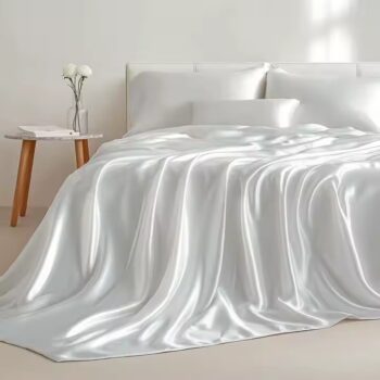 Luxury wrinkle-free polyester bed sheets wholesale