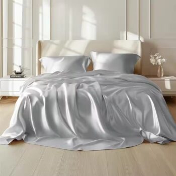 Luxury wrinkle-free polyester bed sheets wholesale