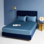 Solid Color Fitted Sheet for Hotels - Premium Fabric, Tight Fit, Wholesale Supply