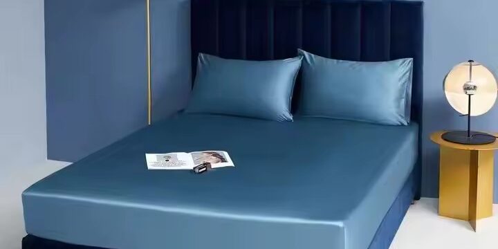 Solid Color Fitted Sheet for Hotels - Premium Fabric, Tight Fit, Wholesale Supply