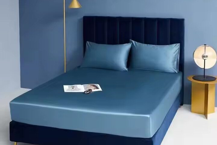 Hotel Series Fitted Sheet – Soft, Durable, and Factory Direct Wholesale (5) Solid Color Fitted Sheet for Hotels - Premium Fabric, Tight Fit, Wholesale Supply