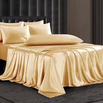 Custom 100% mulberry silk bed sheets – hot-selling luxury bedding