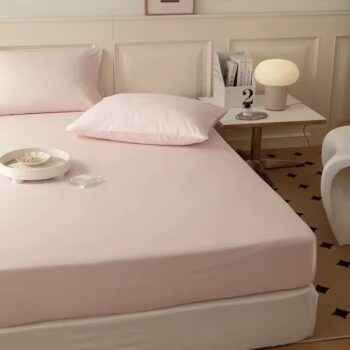 Durable king size fitted sheet for home textile use