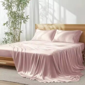 Custom 100% bamboo fiber luxury bed sheets – soft and breathable