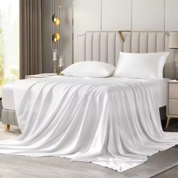 Custom 100% bamboo fiber luxury bed sheets – soft and breathable