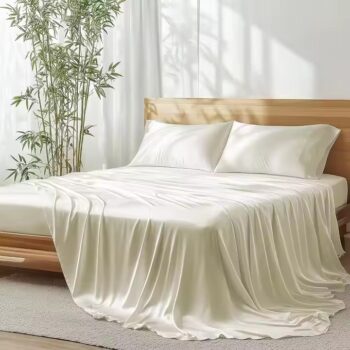 Custom 100% bamboo fiber luxury bed sheets – soft and breathable