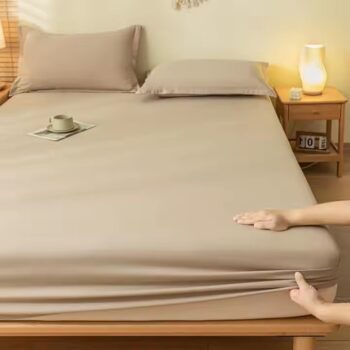 Anti-Static Skin-Friendly Fitted Sheet for Bedroom