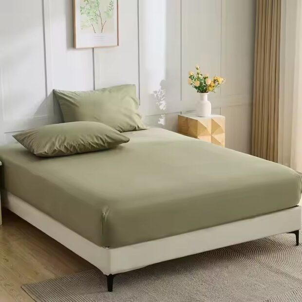 Anti-Static Skin-Friendly Fitted Sheet for Bedroom
