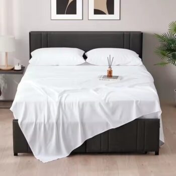 Skin-friendly microfiber polyester bed sheets wholesale
