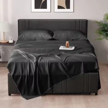 Skin-friendly microfiber polyester bed sheets wholesale