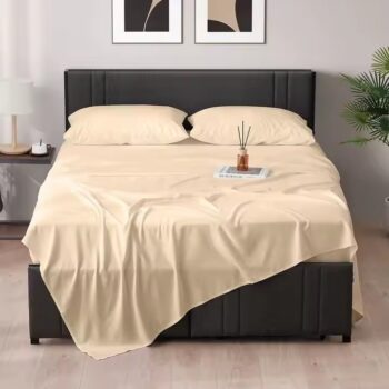 Skin-friendly microfiber polyester bed sheets wholesale