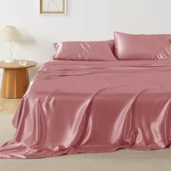 Silky soft microfiber bed sheet in modern design