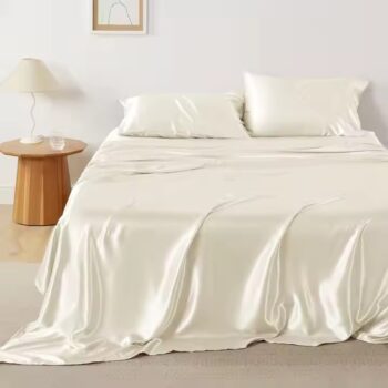 Silky soft microfiber bed sheet in modern design
