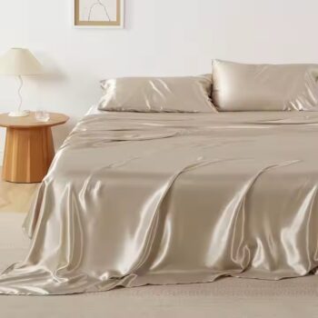 Silky soft microfiber bed sheet in modern design
