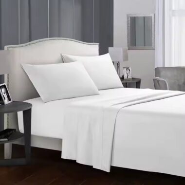 Wrinkle-free and fade-resistant luxury hotel bed sheets wholesale