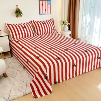 High-quality Nordic minimalist home cotton bed sheet