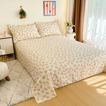 High-quality Nordic minimalist home cotton bed sheet